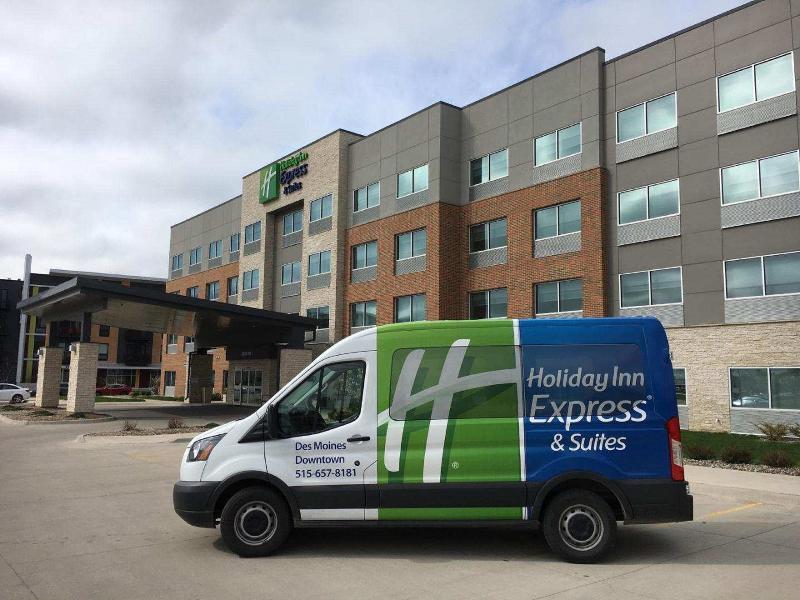 Holiday Inn Express And Suites Des Moines Downtown By Ihg Exterior foto